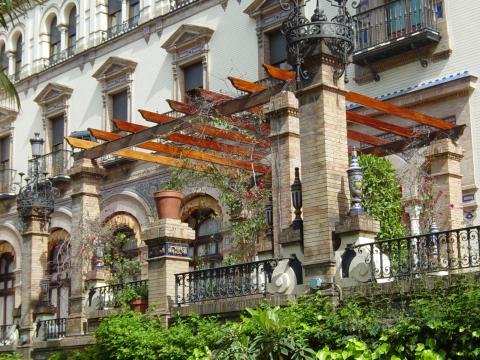 image Terraza del Hotel Alfonso XIII, Sevilla