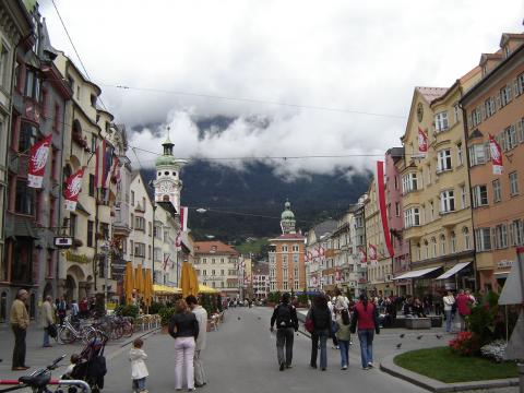 image Centro urbano de Innsbruck, Austria