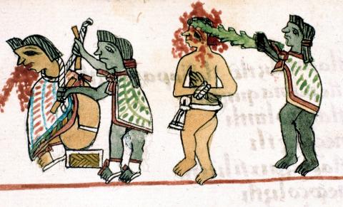 image Códice matritense, de Bernardino de Sahagún