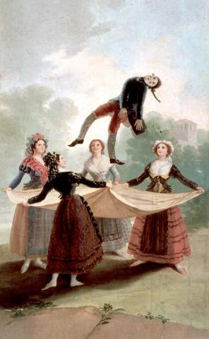 image El pelele, de Francisco de Goya