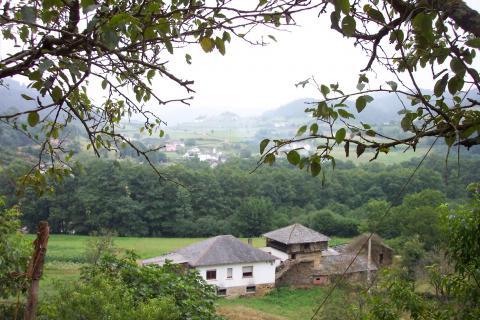 image Paisaje asturiano, Villanueva de Trevías, Asturias