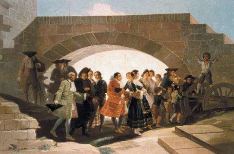 image Boda por compromiso, de Goya