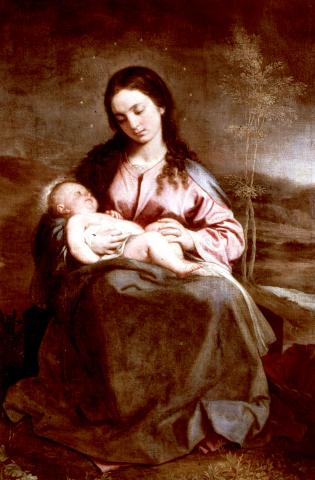 image Virgen con Niño, de Alonso Cano