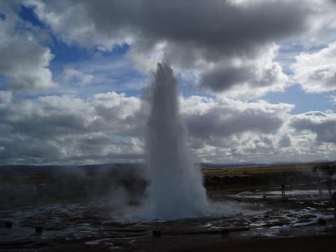 image Géiser Strokkur, Área de Geysir, Islandia