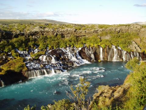 image Hraunfossar o Cascada de lava, Islandia