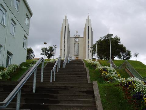 image Iglesia, Akureyri, Islandia