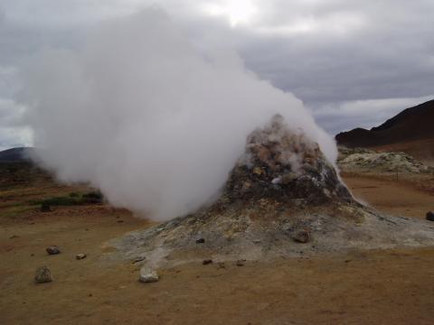 image Fumarola en Hveravellir, Islandia