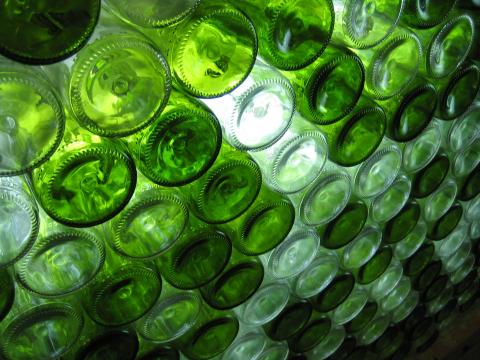 image Decoración con botellas, Santillana del Mar