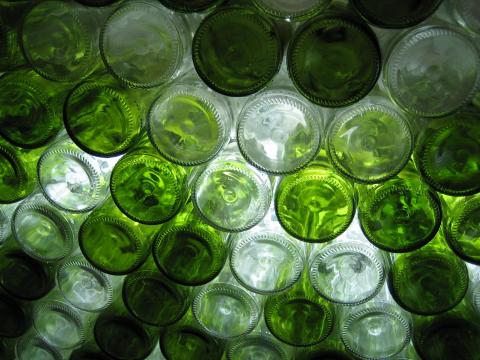 image Decoración con botellas, Santillana del Mar