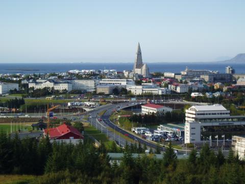 image Vista de Reykjavík, Islandia