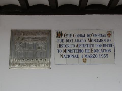 image Cartel de Corral de Comedias, Almagro, Ciudad Real