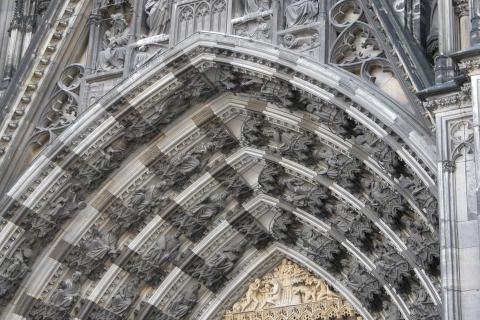 image Pórtico de la catedral de Colonia, Alemania