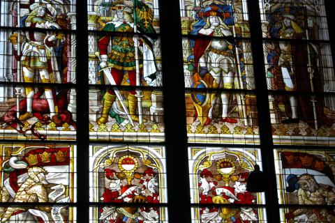 image Vidriera en la catedral de Colonia, Alemania