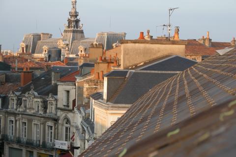 image Tejados de Poitiers, Francia
