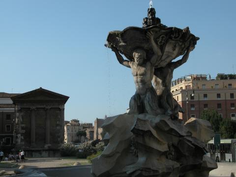 image Fuente de los Tritones, Roma, Italia