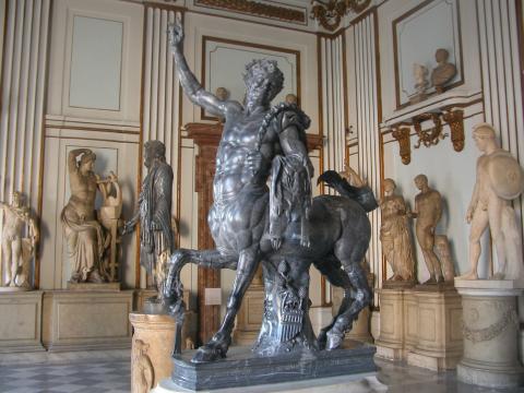 image Centauro, Museo Capitolino, Roma, Italia