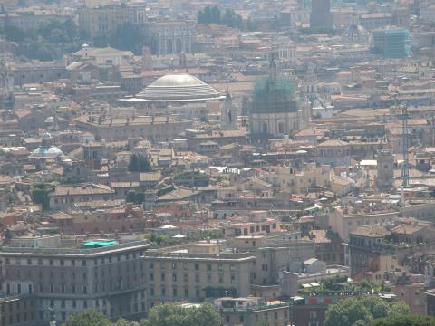 image Vista aérea de Roma, Italia
