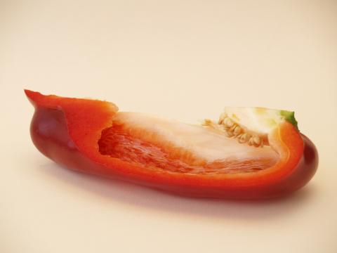 image Pimiento rojo, cuarto