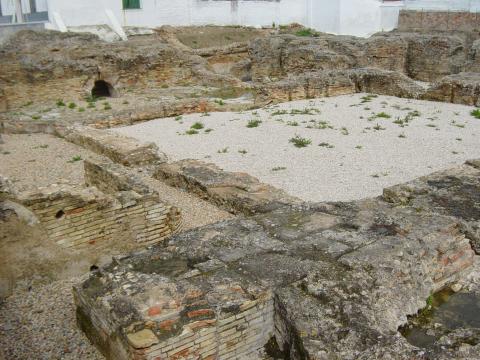 image Termas menores, Ruinas de Itálica, Santiponce, Sevilla