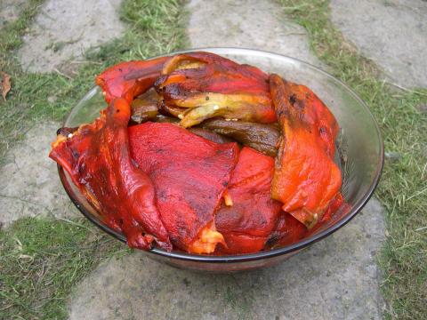 image Pimientos pelados