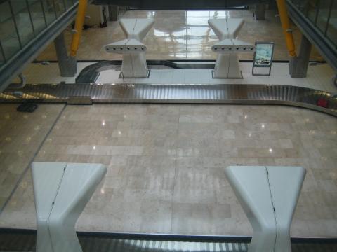 image Cinta de transporte de equipajes de Terminal 4, Aeropuerto de Barajas, Madrid