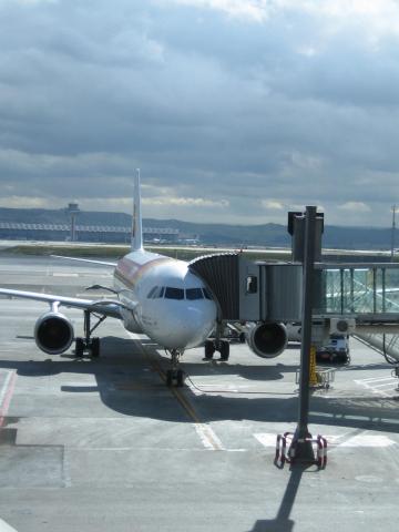 image Avión aparcado, Aeropuerto de Barajas, Madrid