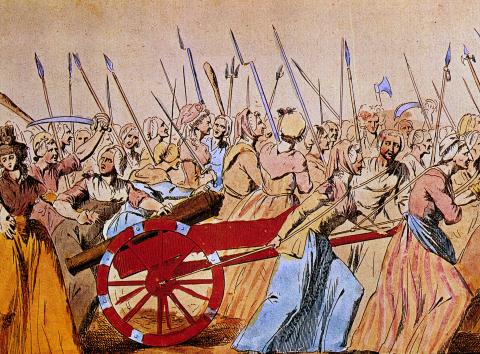image Mujeres durante la Revolución Francesa