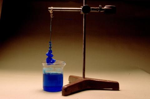 image Cristalización del sulfato de cobre