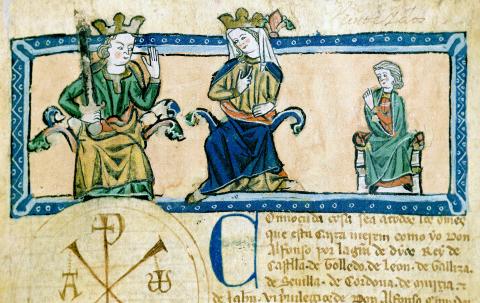 image Alfonso X el Sabio y su familia