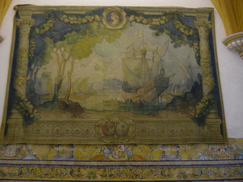 image Tapiz, Palacio Gótico, Real Alcázar de Sevilla