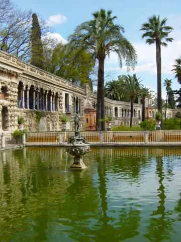image Estanque de Mercurio, Real Alcázar de Sevilla