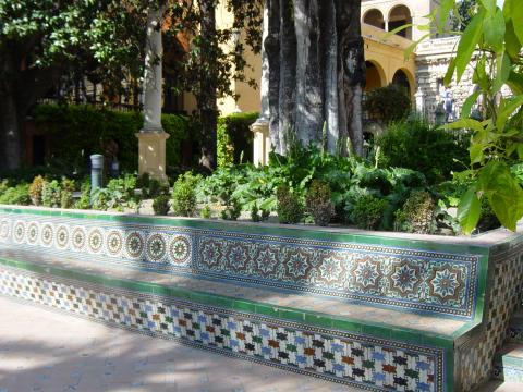 image Jardín de la Danza, Real Alcázar de Sevilla