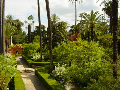 image Jardín de las Damas, Real Alcázar de Sevilla
