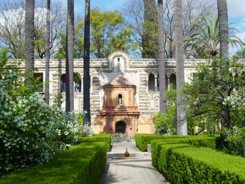 image Jardín de las Damas, Real Alcázar de Sevilla