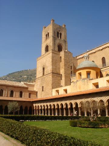 image Claustro de la Abadía de Monreal, Sicilia