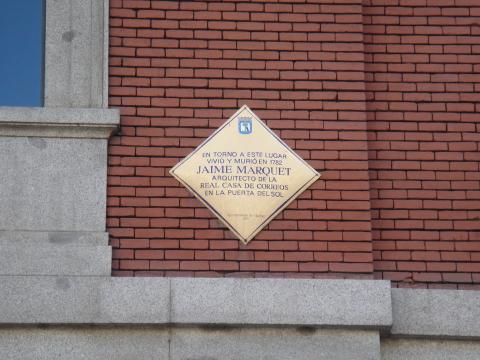 image Placa a Jaime Marquet