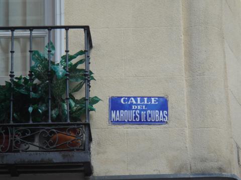 image Placa de Calle del Marqués de Cubas