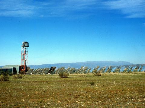 image Plataforma Solar de Almería, en el municipio de Tabernas