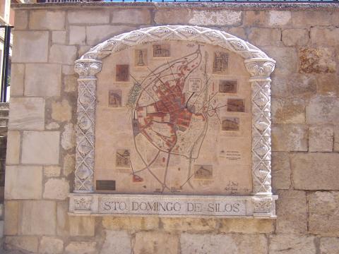 image Mapa, Santo Domingo de Silos, Burgos