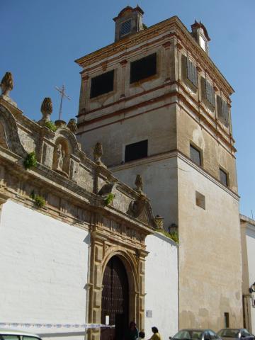 image Portada y torre del Convento de Santa Clara, Carmona (Sevilla)