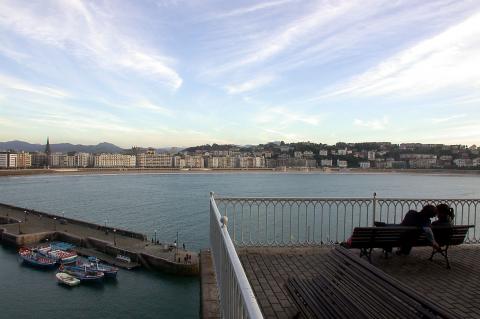 image Vista panorámica de Donostia-San Sebastián, Guipúzcoa