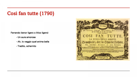 ilustracion Così fan tutte (1790)