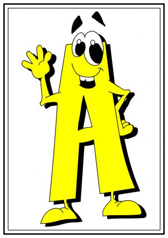 ilustracion Letra A