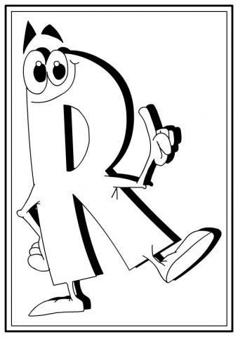 ilustracion Letra R