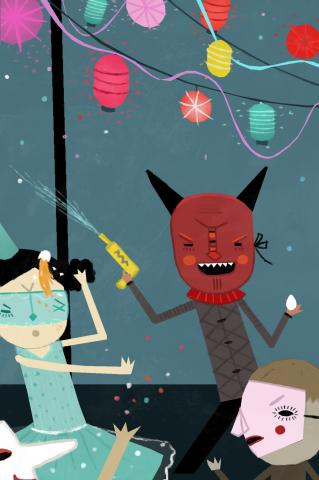 ilustracion Los cachorros: Las primeras gamberradas de Pichulita