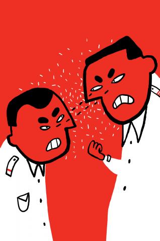 ilustracion Escuadra hacia la muerte: El ambiente se caldea