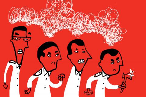 ilustracion Escuadra hacia la muerte: Matemos al cabo