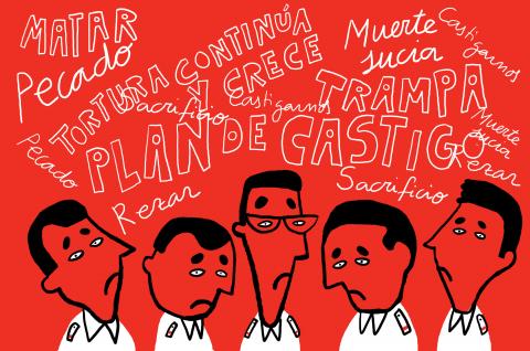 ilustracion Escuadra hacia la muerte: Plan de castigo