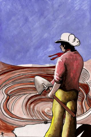 ilustracion Odas elementales: Oda a la tierra