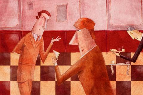 ilustracion La importancia de llamarse Ernesto: La entrada de Ernesto